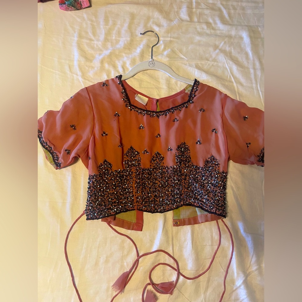 Women’s beaded Indian top .